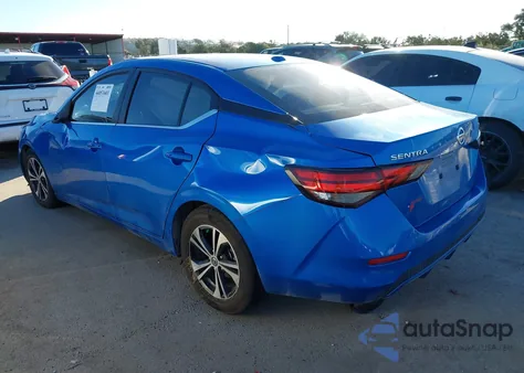 2021 Nissan Sentra Sv Xtronic Cvt z USA, uszkodzony, nr VIN 3N1AB8CV1MY253637